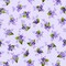 Robert Kaufman Fabrics Flowerhouse Debbie Beaves Elizabeth Garden Foulard Lilac